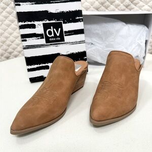Dv Dolce Vita Women's Kandala Western Mules - Tan